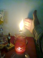 KURZ -Ako pracovať s rituálnymi sviecami a invokáciami k patrónom. 